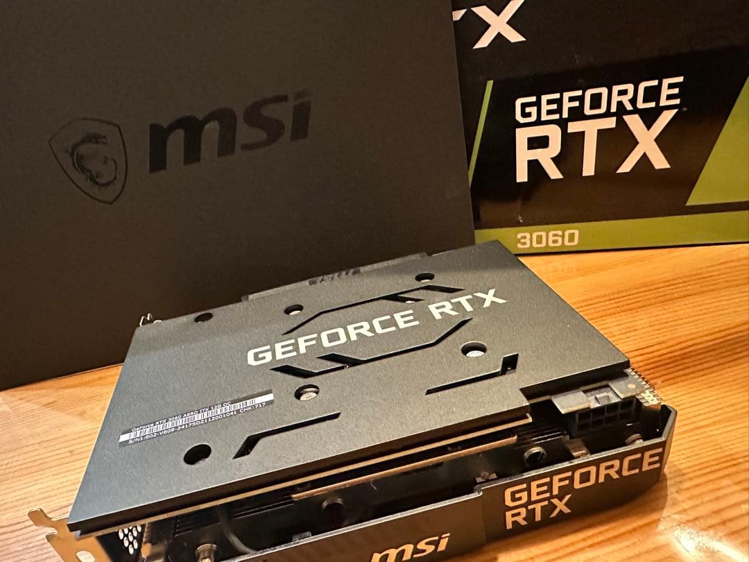 MSI GeForce RTX 3060 グラフィックボード