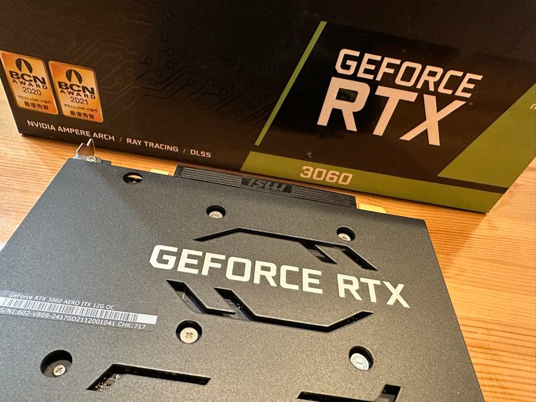 MSI GeForce RTX 3060 グラフィックボード