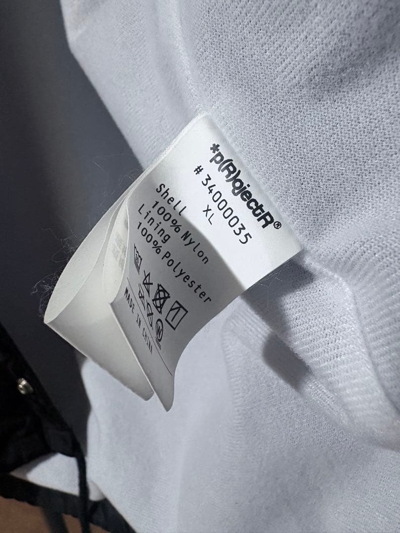 *p(R)ojectR® 『Logo Coach Jacket』XLサイズ