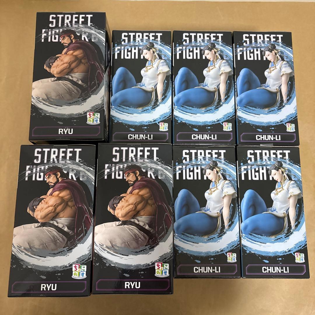 ストリートファイター6 ちょこのせ プレミアムフィギュア 8点