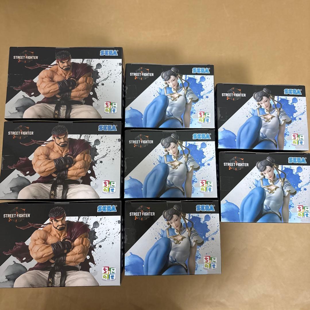 ストリートファイター6 ちょこのせ プレミアムフィギュア 8点