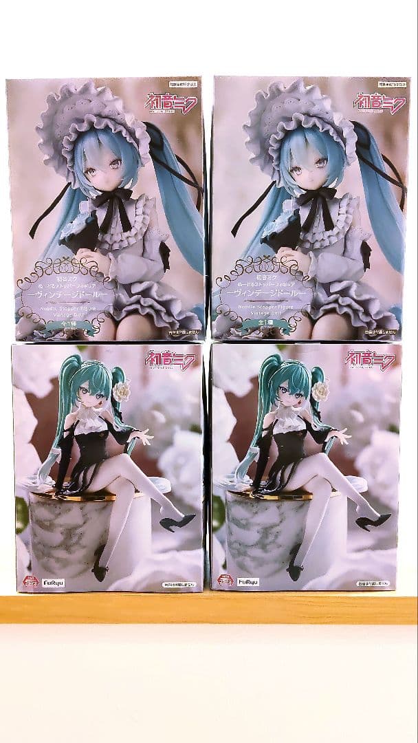 初音ミク ぬーどるストッパー フィギュア ヴィンテージドール 3個セット