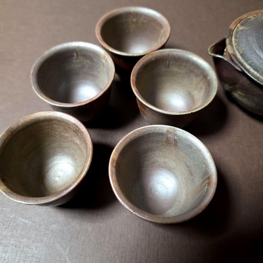 備前焼　煎茶器揃
