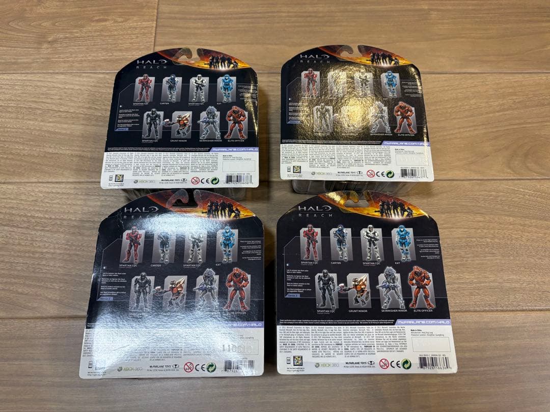 マクファーレントイズ HALO REACH シリーズ2 フィギュア4体セット