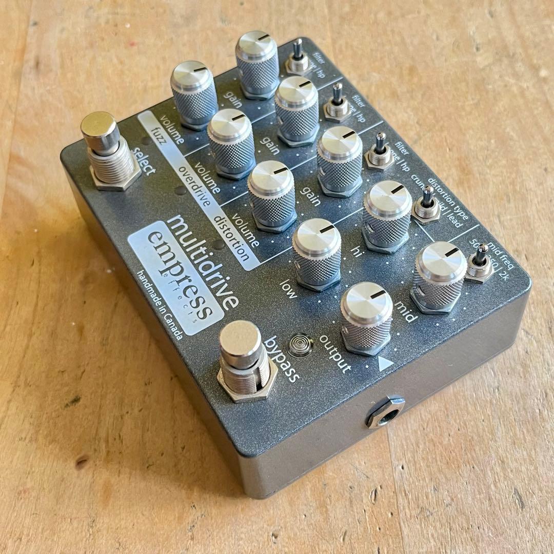 Empress Multidrive オーバードライブ　ディストーション　ファズ