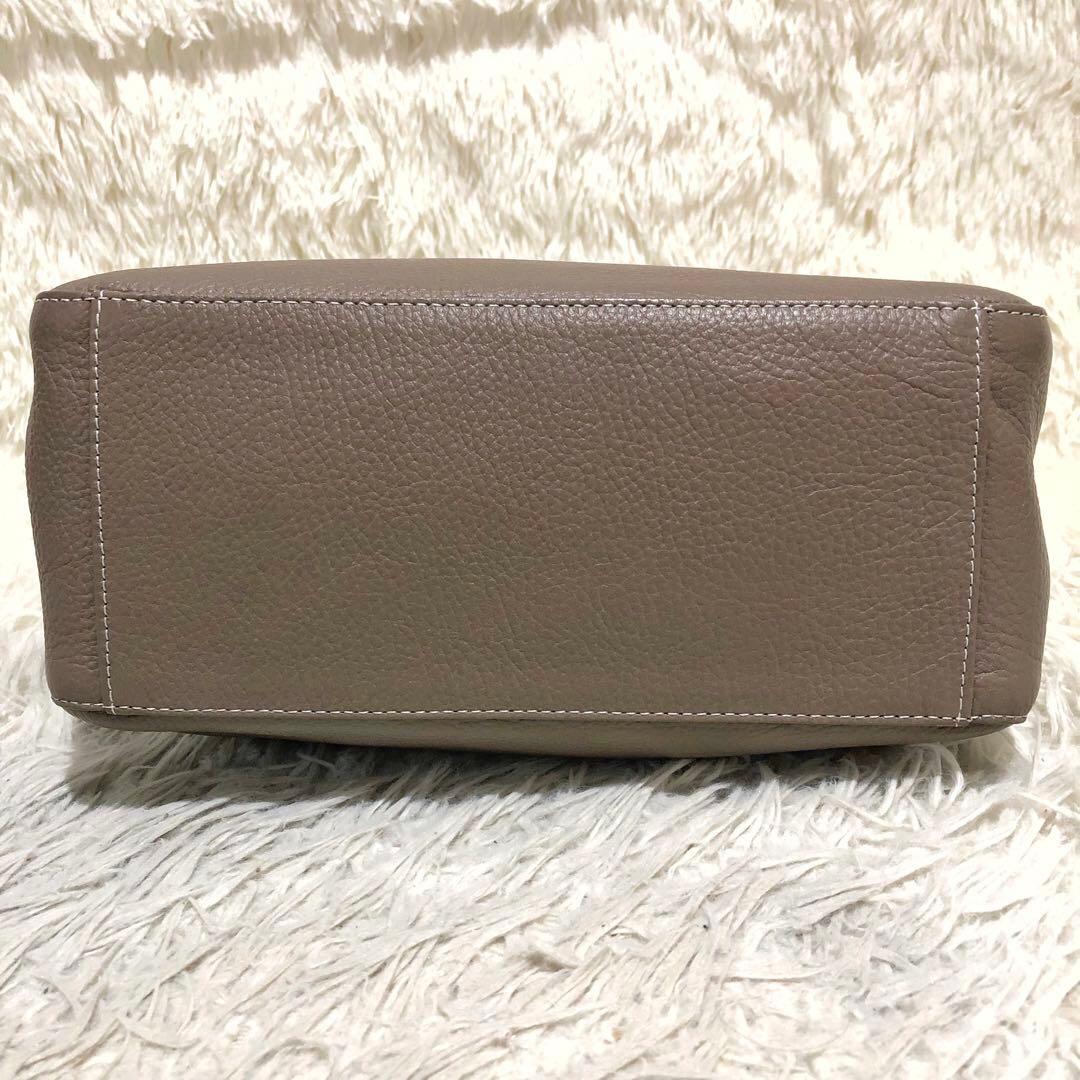 現行·未使用✨キタムラ　 レザー ハンドバッグ