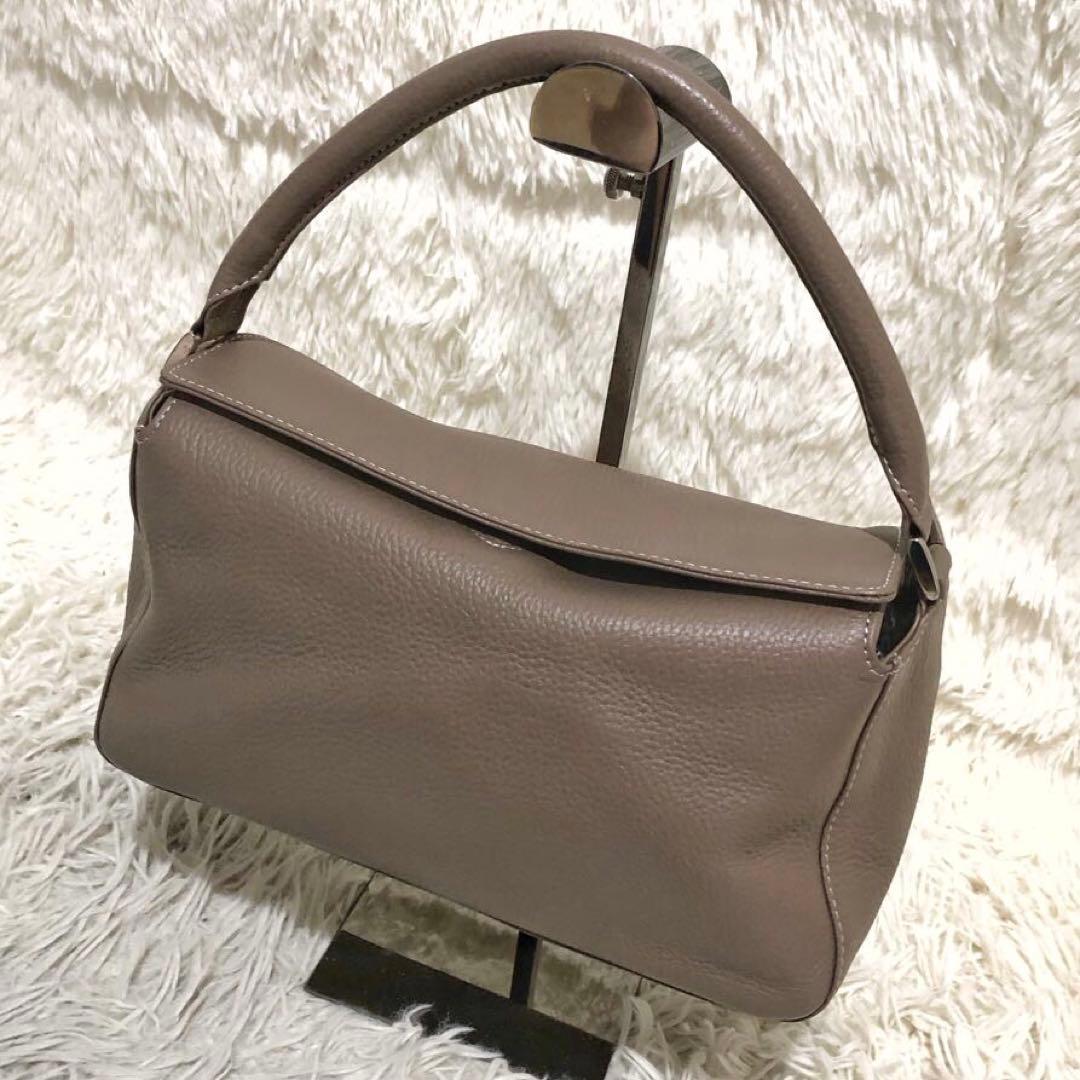 現行·未使用✨キタムラ　 レザー ハンドバッグ