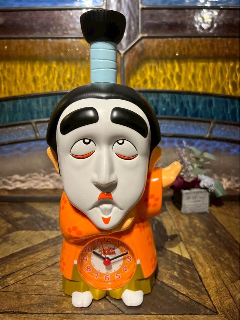 新品 未使用 志村けん バカ殿 目覚まし時計 希少