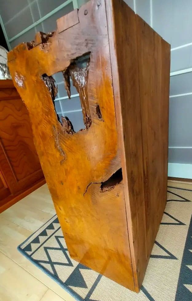 値下げしました! アンティーク家具 荒々しさが、魅力の 木製家具 引き出し付き