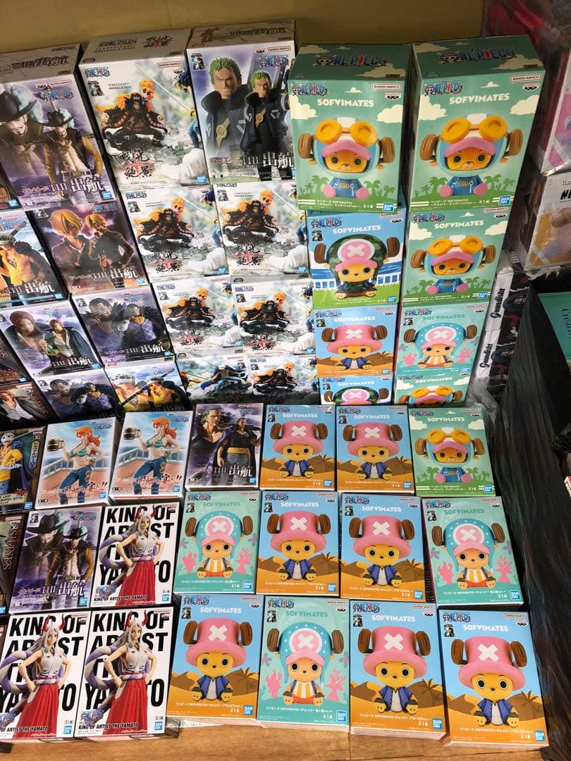 ワンピース　フィギュア　ゾロ　出航　チョッパー　シャンクス　dxf 63個