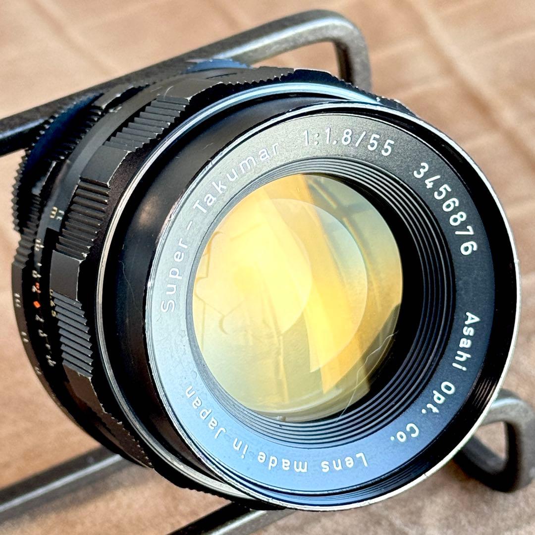 作例有・光学美品✨ PENTAX スーパータクマー 55mm f1.8 後期