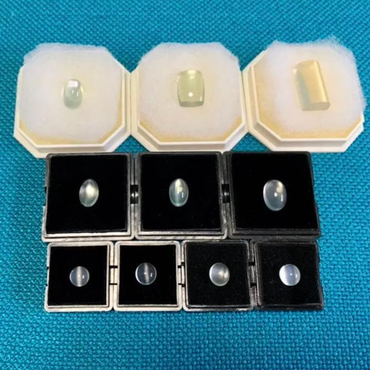 インド最高峰！高品質グリーンムーンストーン【18.5ct】