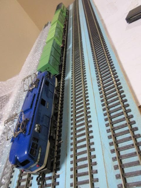 鉄道模型（HOゲージ） ミニ コンテナ列車セット （金属製・カツミ/エンドウ製）