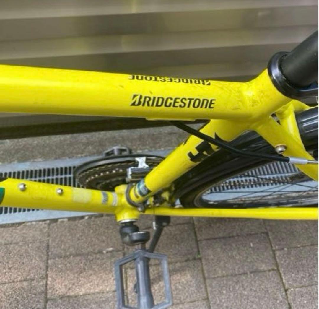 お値下げしましたCYLVA F24 イエローBRIDGESTONE クロスバイク