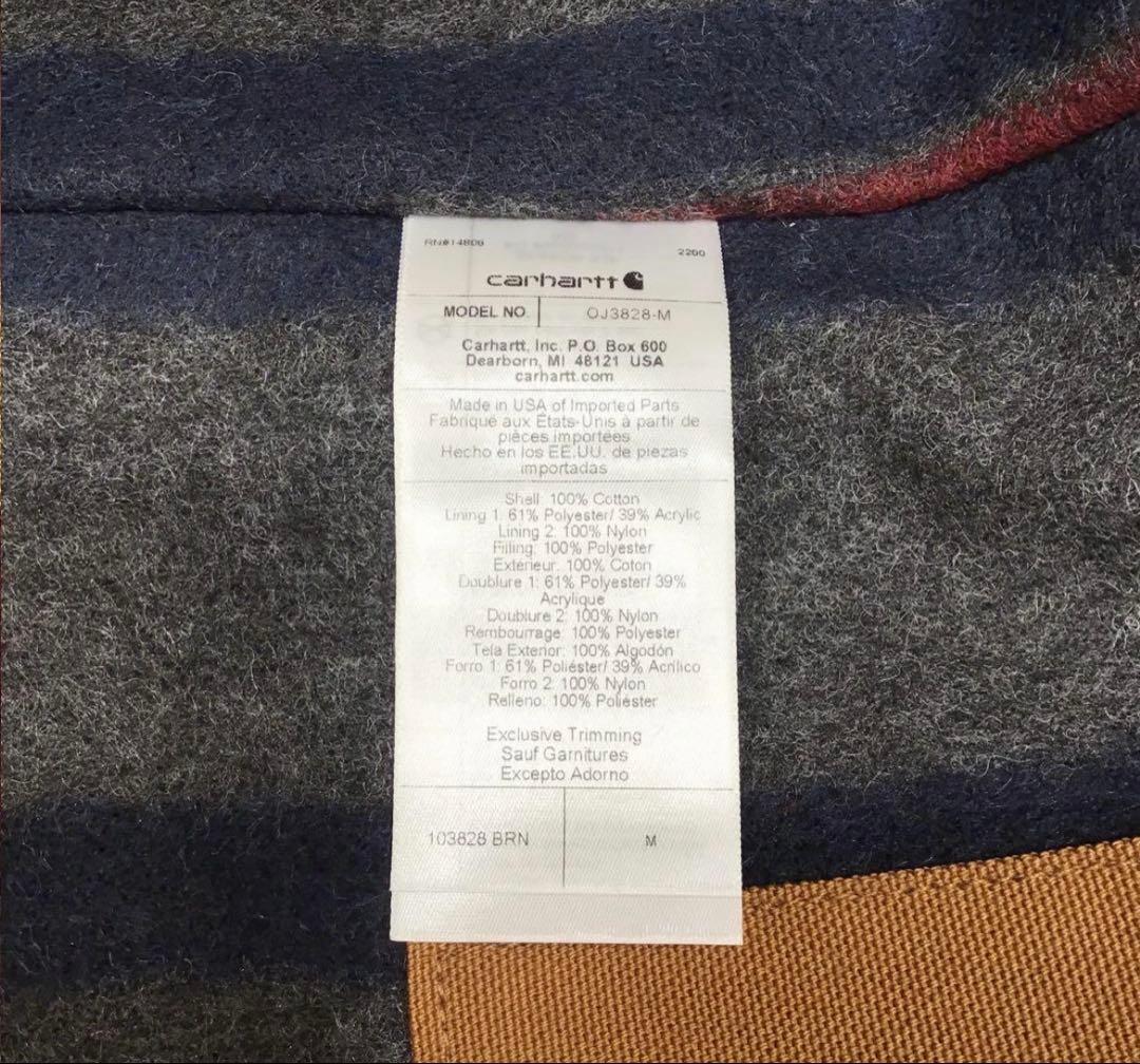 即日発送正規品　CarharttDETROITデトロイトジャケット M 新品