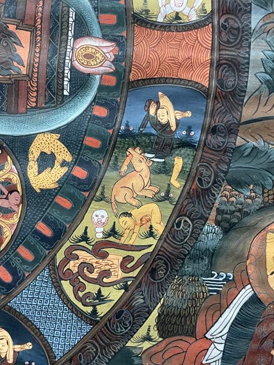 マンダラ　曼荼羅　大　ネパール