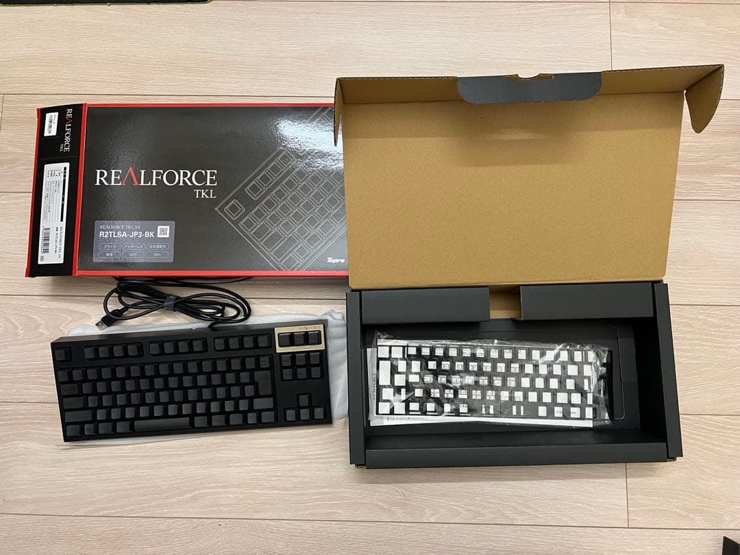 REALFORCE R2TLS-A JP3-BK テンキーレスキーボード