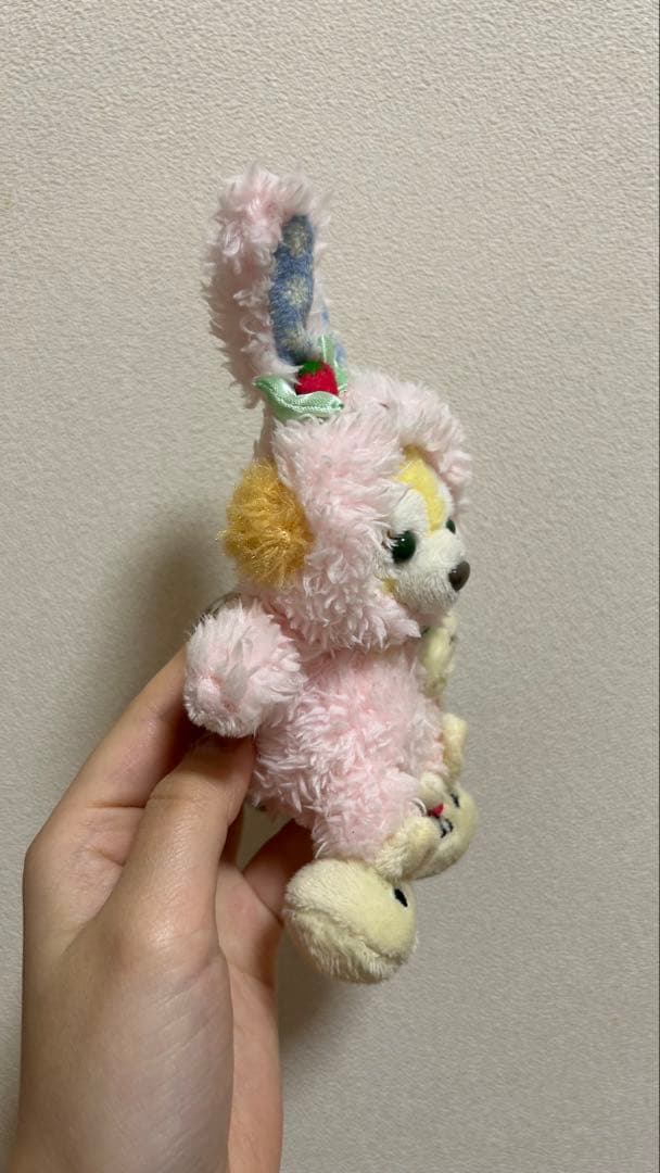 香港 ディズニー クッキーアン うさぎ・ジェラトーニ　恐竜 2体セット