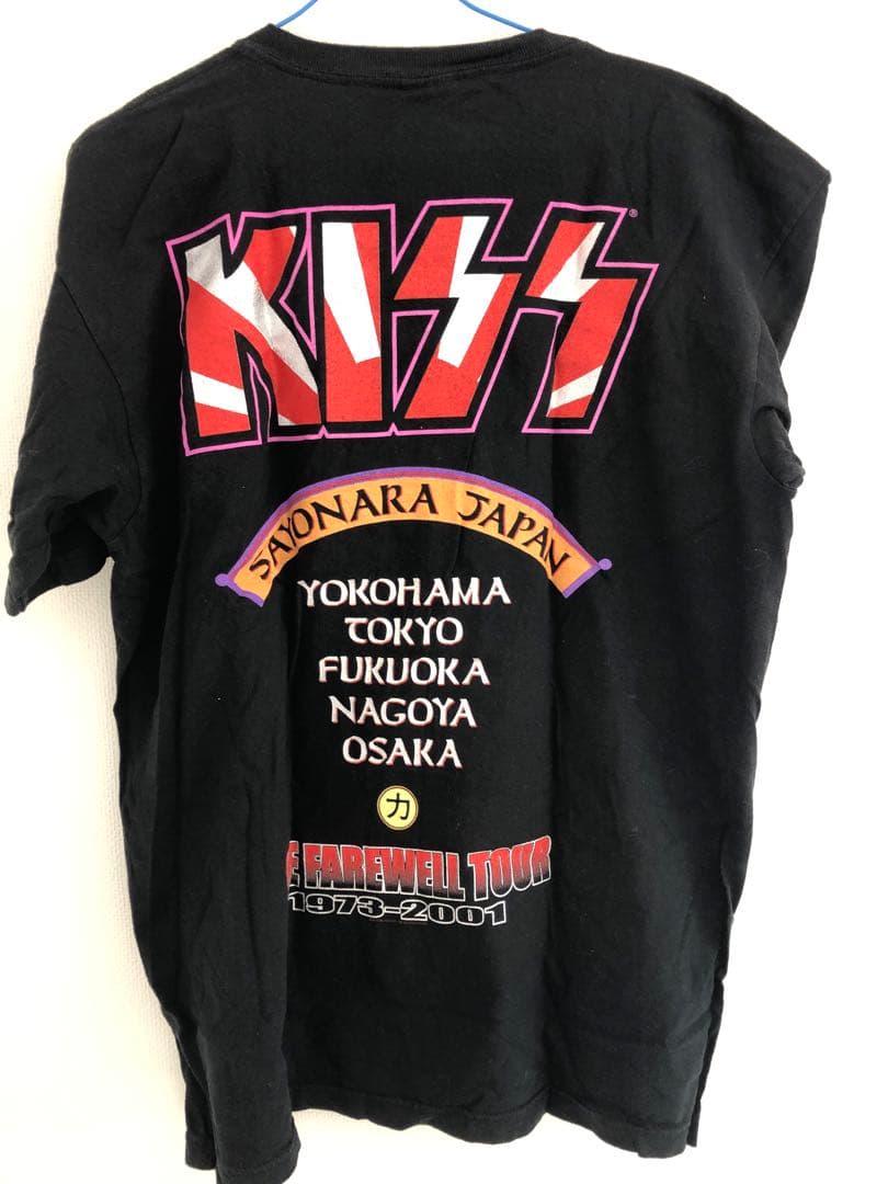 【KISS/Tシャツ】フェアウェルツアー 2001