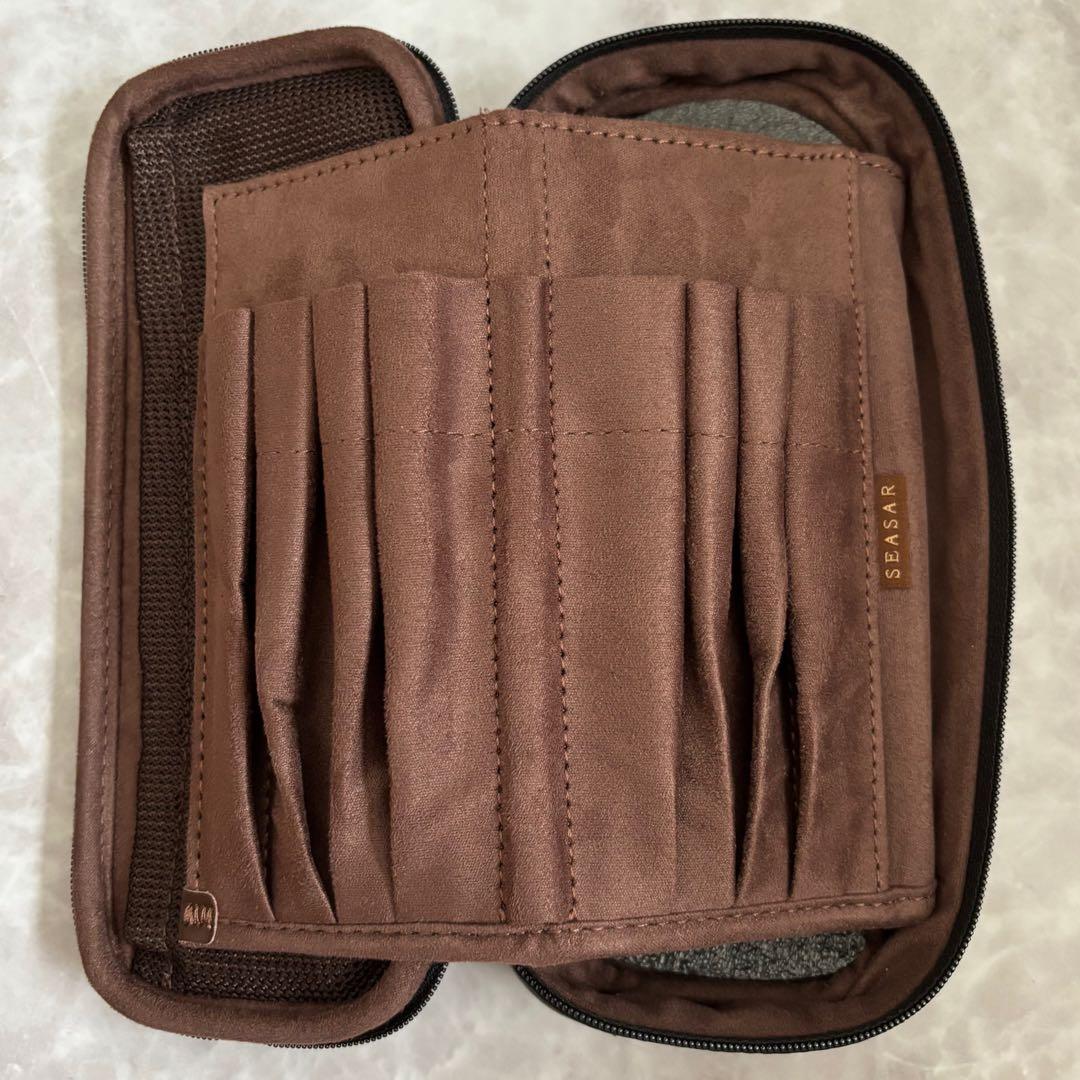 【24時間以内発送】しーさー OctFold ペンケース エンボスレザー