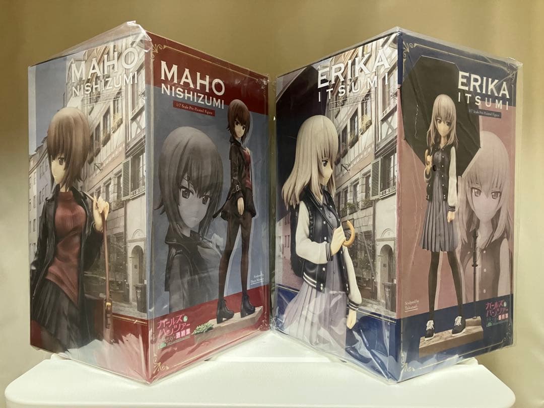 【未開封】ガールズ&パンツァー 西住まほ・逸見エリカ 私服Ver.【特典3点付】