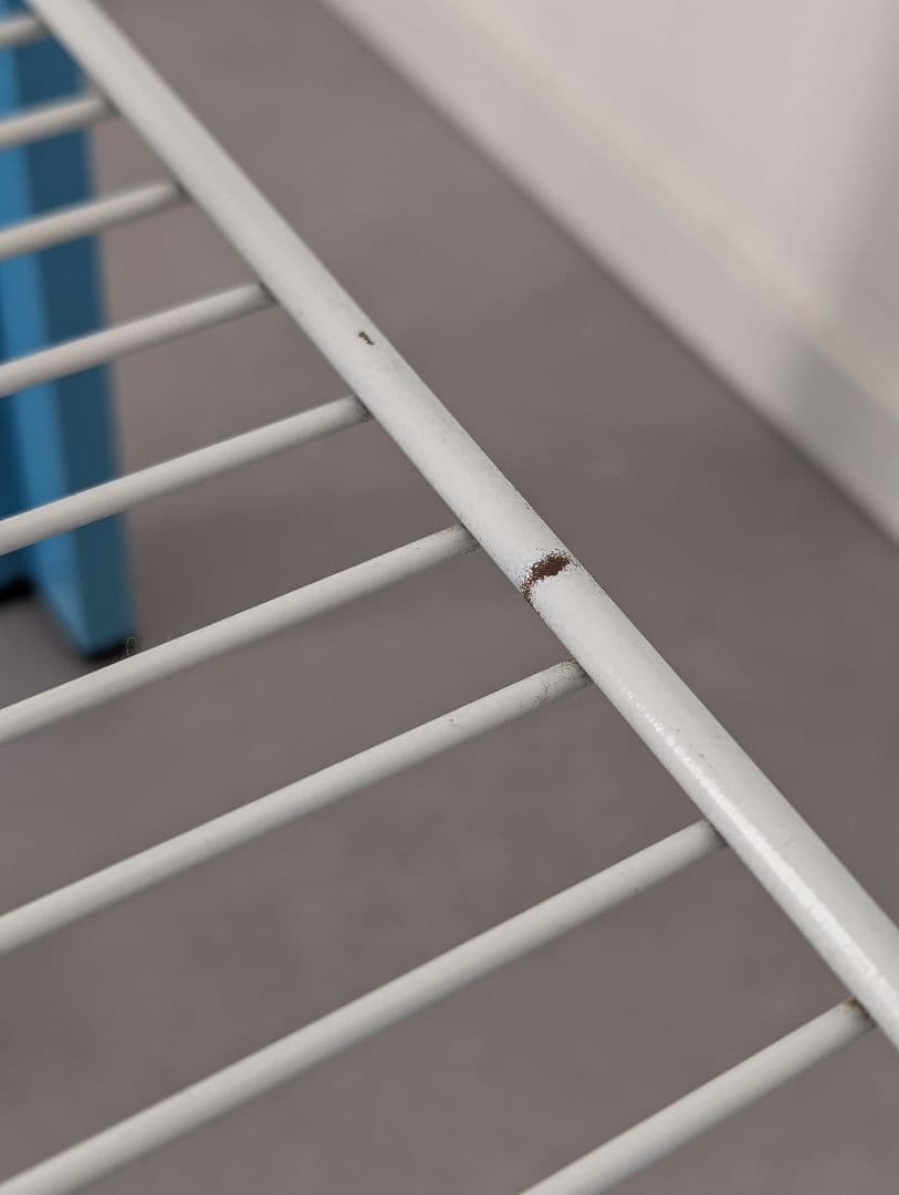 80's-90's レトロ スチールフレーム ガラステーブル ファンシー モダン