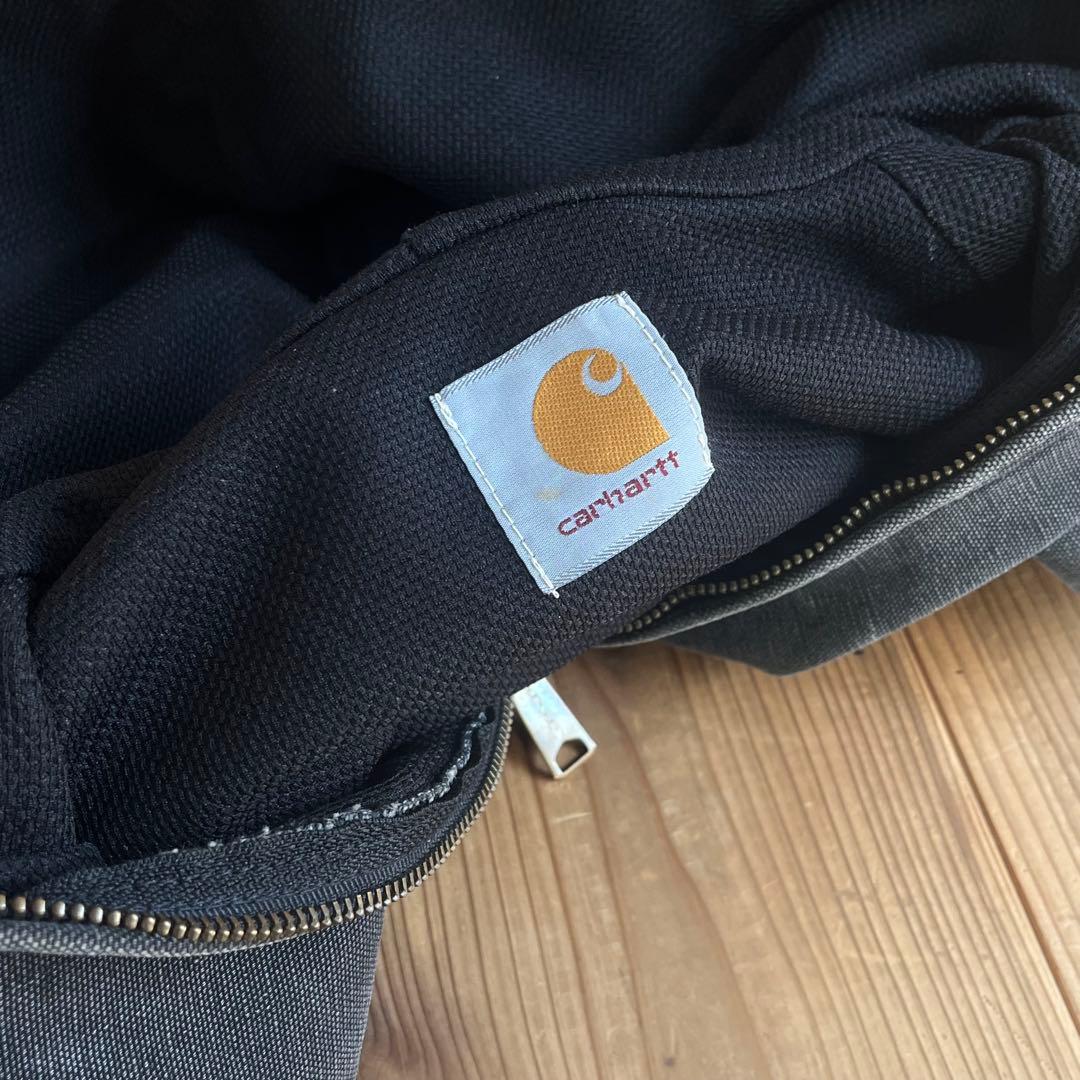 ちゃい カーハート アクティブ ジャケット ブラック 企業 S