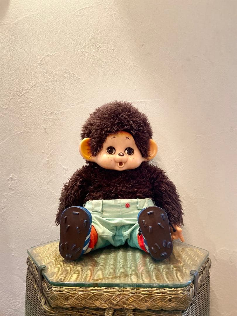 モンチッチ ビッグサイズ 約48cm スリープアイ まごころの人形タグ付