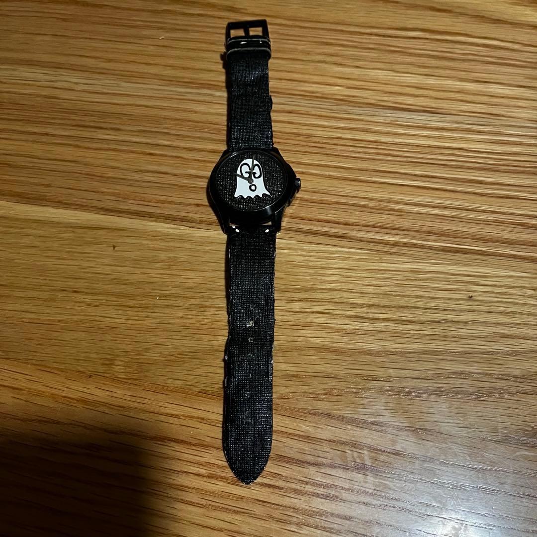 GUCCI腕時計 黒色ストラップ