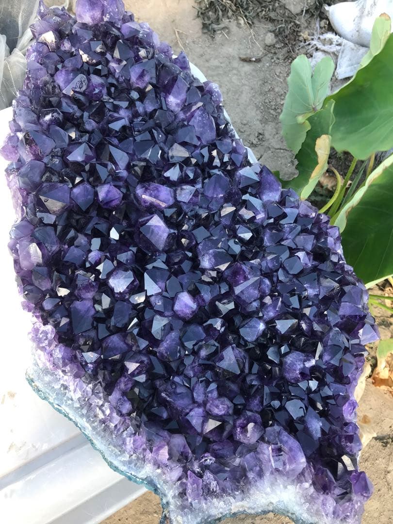 アメジストクラスター　ウルグアイ産アメジスト原石