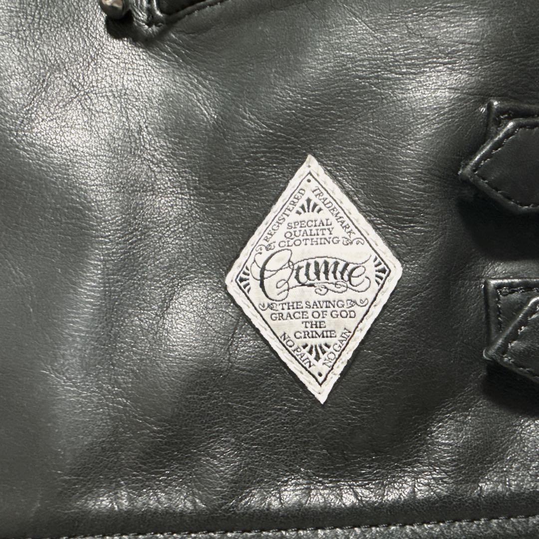 ウミンチュ 様 CRIMIE キルティング レザーライダース 日本製 牛革 M.