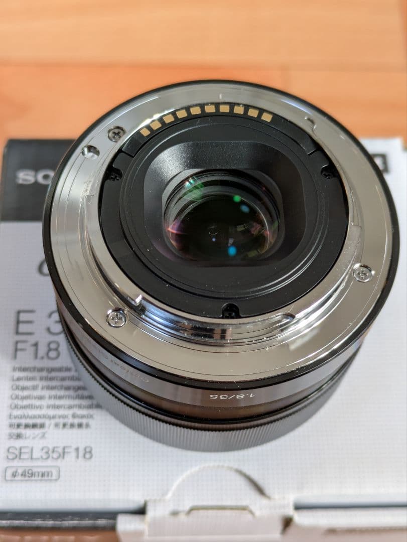 SONY E 35mm F1.8 OSS レンズ SEL35F18