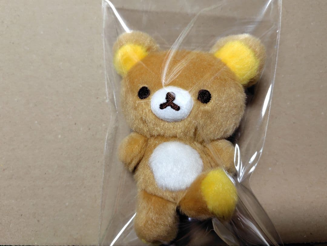 レア リラックマ おでかけぬいぐるみ キーホルダー ふさふさ いつでもいっしょ