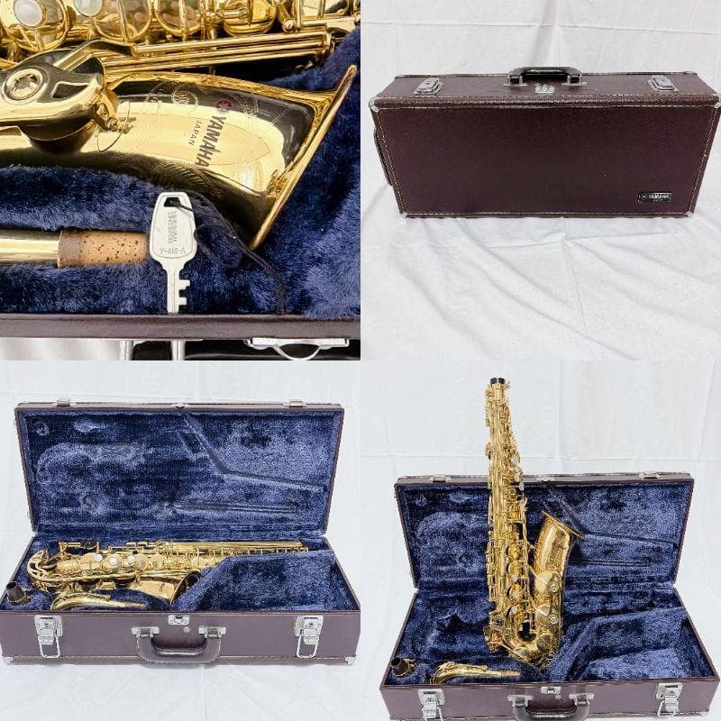 希少 初代 YAMAHA YAS-62 紫ロゴ【動作確認済】アルトサックス