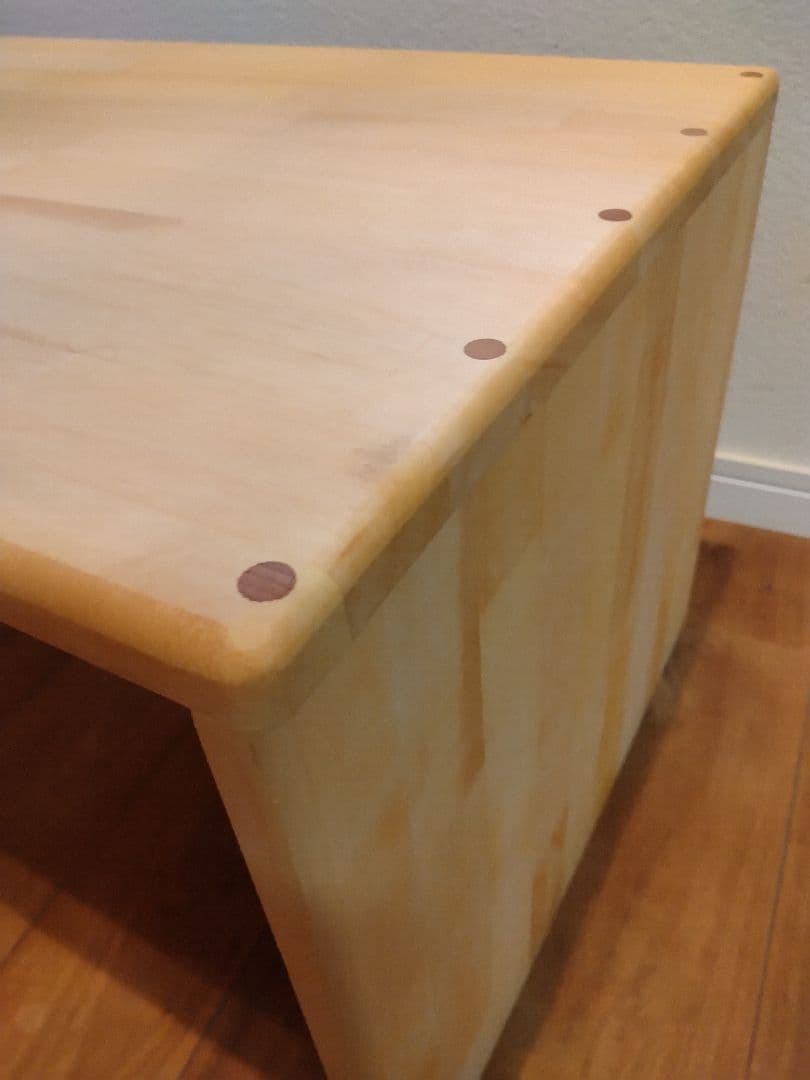 木製　ハンドメイド　オーダー　キヌカ　コの字　シェルフ　棚　ラック　水槽台