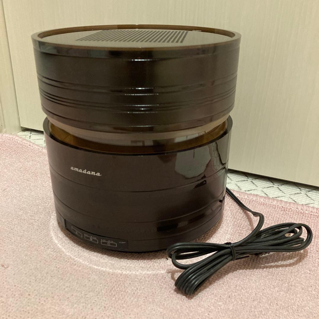 未使用《amadana FH-109 置き型 加湿器》黒 ブラック☆日本製