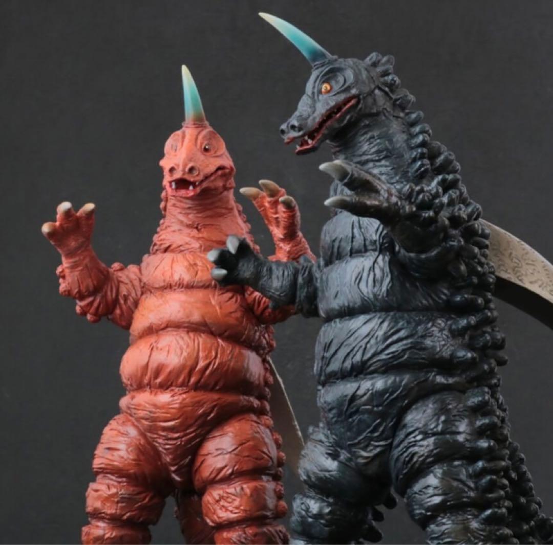 エクスプラス 大怪獣シリーズ ブラックギラス&レッドギラス セット