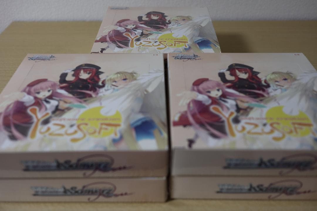 【新品・未開封】ヴァイスシュヴァルツロゼ ゆずソフト 6BOX