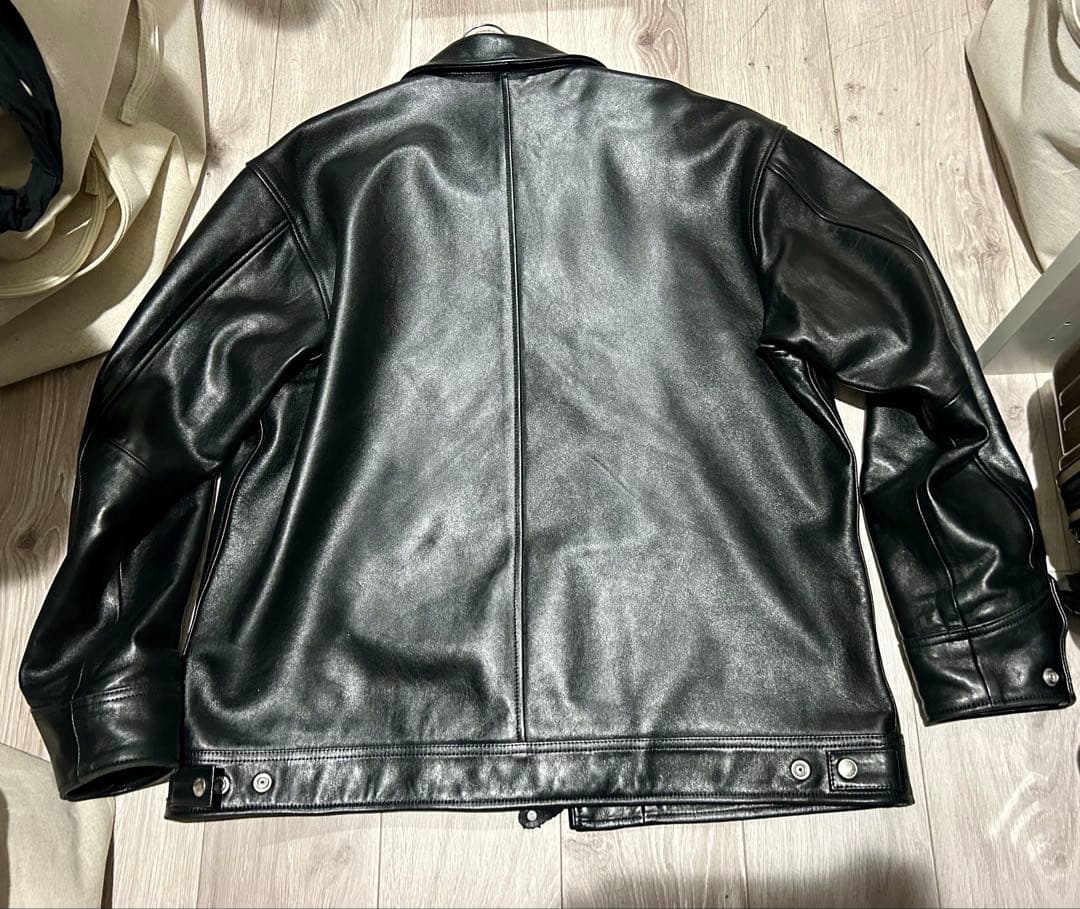 【美品】Schott シングルライダース レザー ジャケット XL