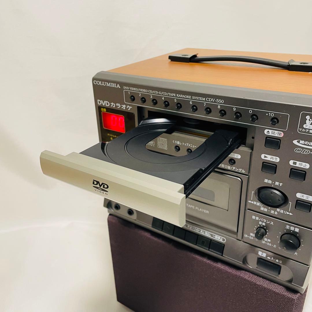 DENON デノン COLUMBIA コロムビア DVDカラオケ CDV-550