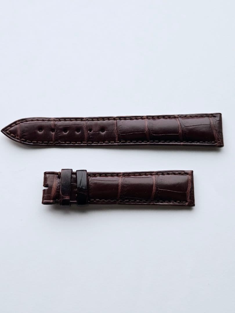 ☆最終値下げ【ブレゲ】メンズサイズ アリゲーターレザーベルト(かん幅18㎜)