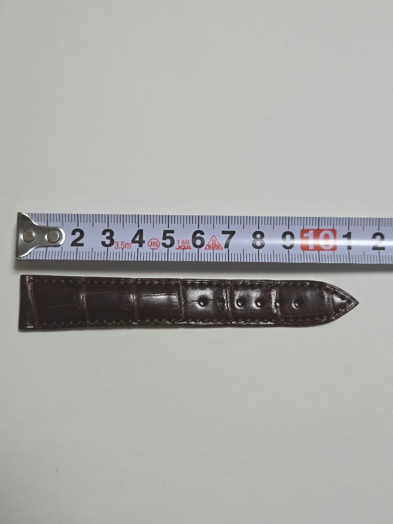 ☆最終値下げ【ブレゲ】メンズサイズ アリゲーターレザーベルト(かん幅18㎜)