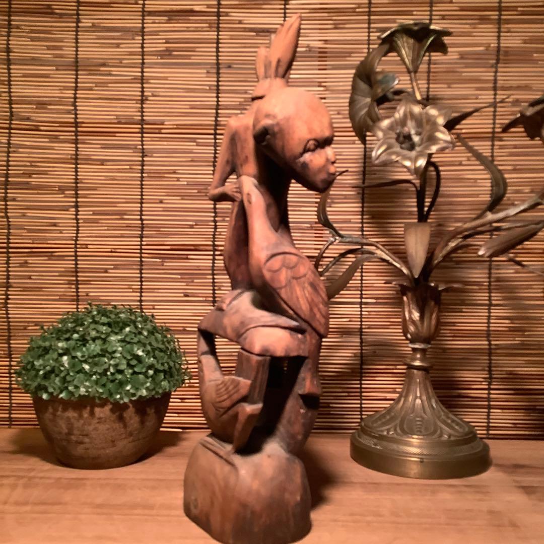 16世紀・霊物崇拝「自然界精霊」生霊・魂・自然霊・アミニズム・木彫