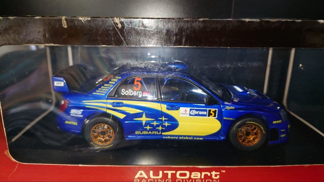 autoart 1/18 スバル インプレッサ 2005 #5 ソルベルグ