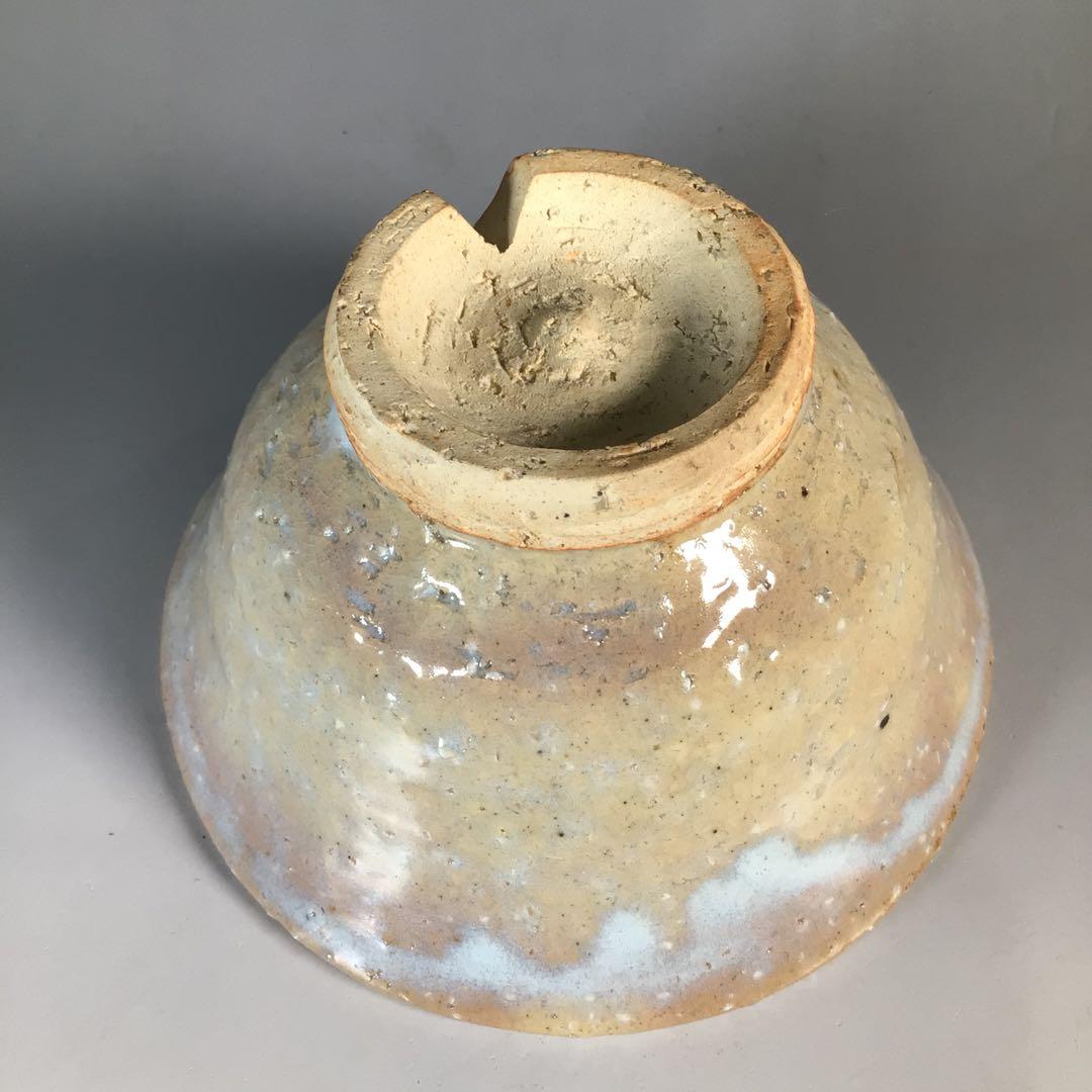 Ｎ３８５　茶碗　『萩焼』『泉流山　吉賀大眉造』　抹茶碗　共箱　茶道具