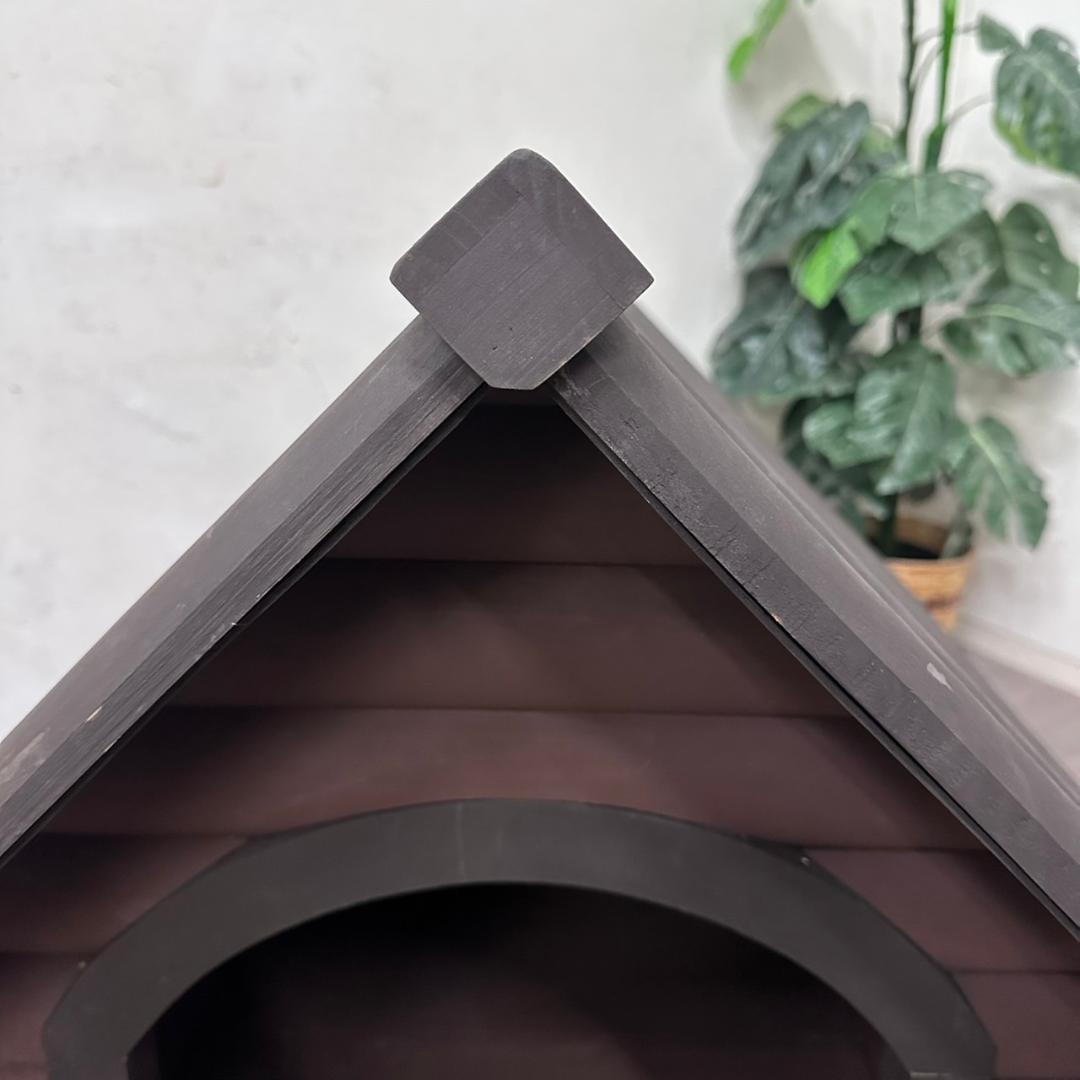 新品　　未使用　ログハウス風　犬小屋　ドッグハウス　完成品