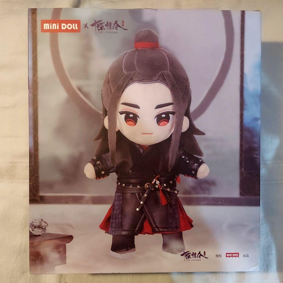 陳情令 公式ぬいぐるみ 2体セット(藍忘機・魏無羨)武器 バッジ等 特典各種付