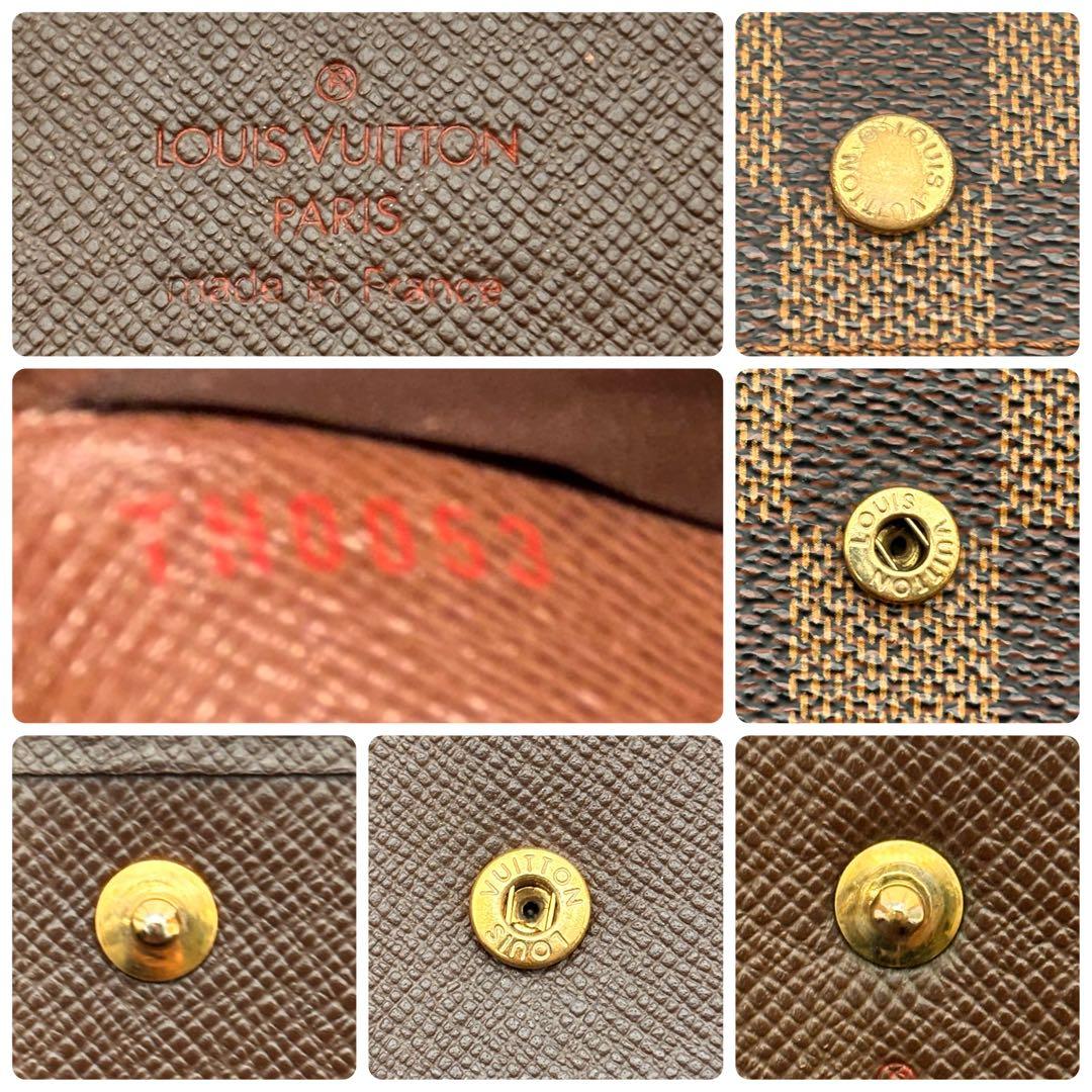 ✨ルイヴィトン✨ダミエ✨ポルトフォイユ インターナショナル 三つ折り財布