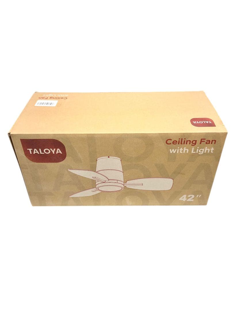 【開封済・未使用】Taloyaシーリングファンライト ホワイト 10畳 天井#1