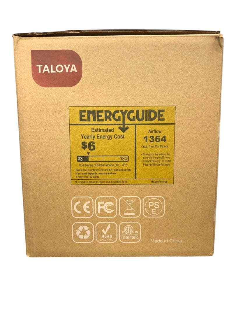 【開封済・未使用】Taloyaシーリングファンライト ホワイト 10畳 天井#1